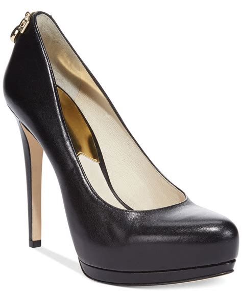 michael michael kors shoes hamilton pumps|high heels michael kors.